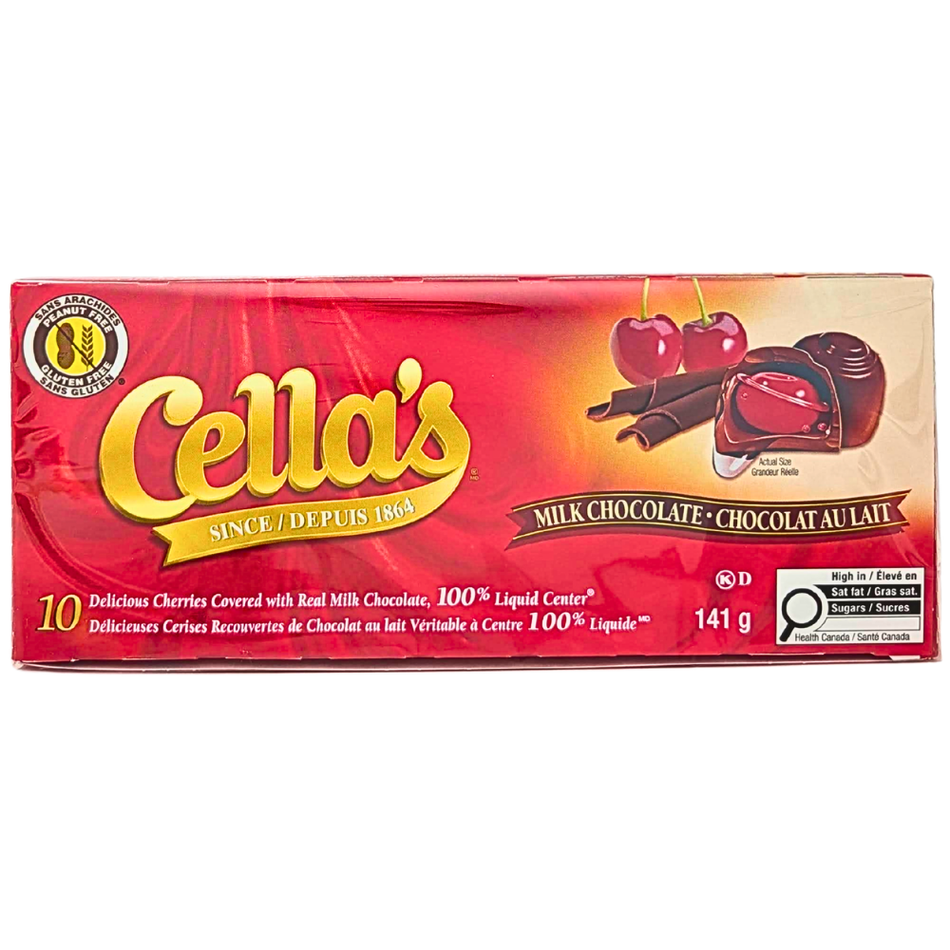 Cella's Cherry Milk Chocolate Gift Box - 141g