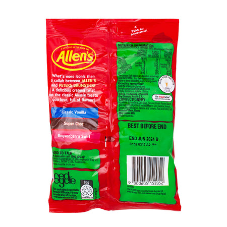 Allen's Drumstick Ice Cream Gummies (Aus) - 170g Nutrition Facts Ingredients-Ice cream candy-Gummy Candy-Gummies-Australian Candy