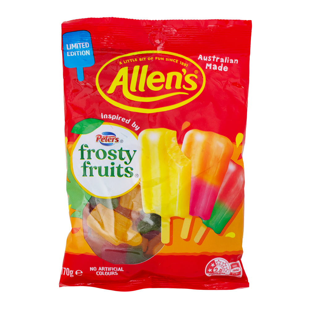 Allen's Frosty Fruits Popsicle Gummies (Aus) - 170g-Ice cream candy-Gummy Candy-Gummies-Australian Candy