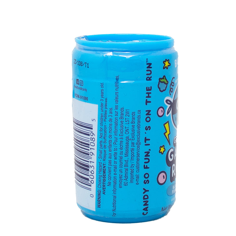 Getaway Galaxy Rocks Nutrition Facts Ingredients - Bubble gum from Kidsmania