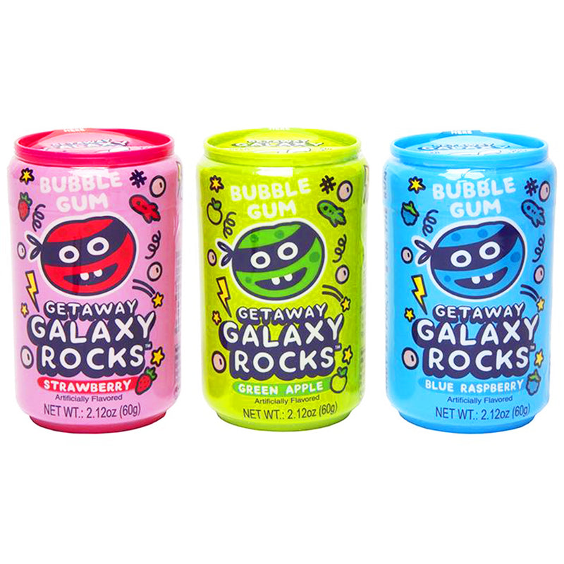 Getaway Galaxy Rocks - Bubble gum from Kidsmania