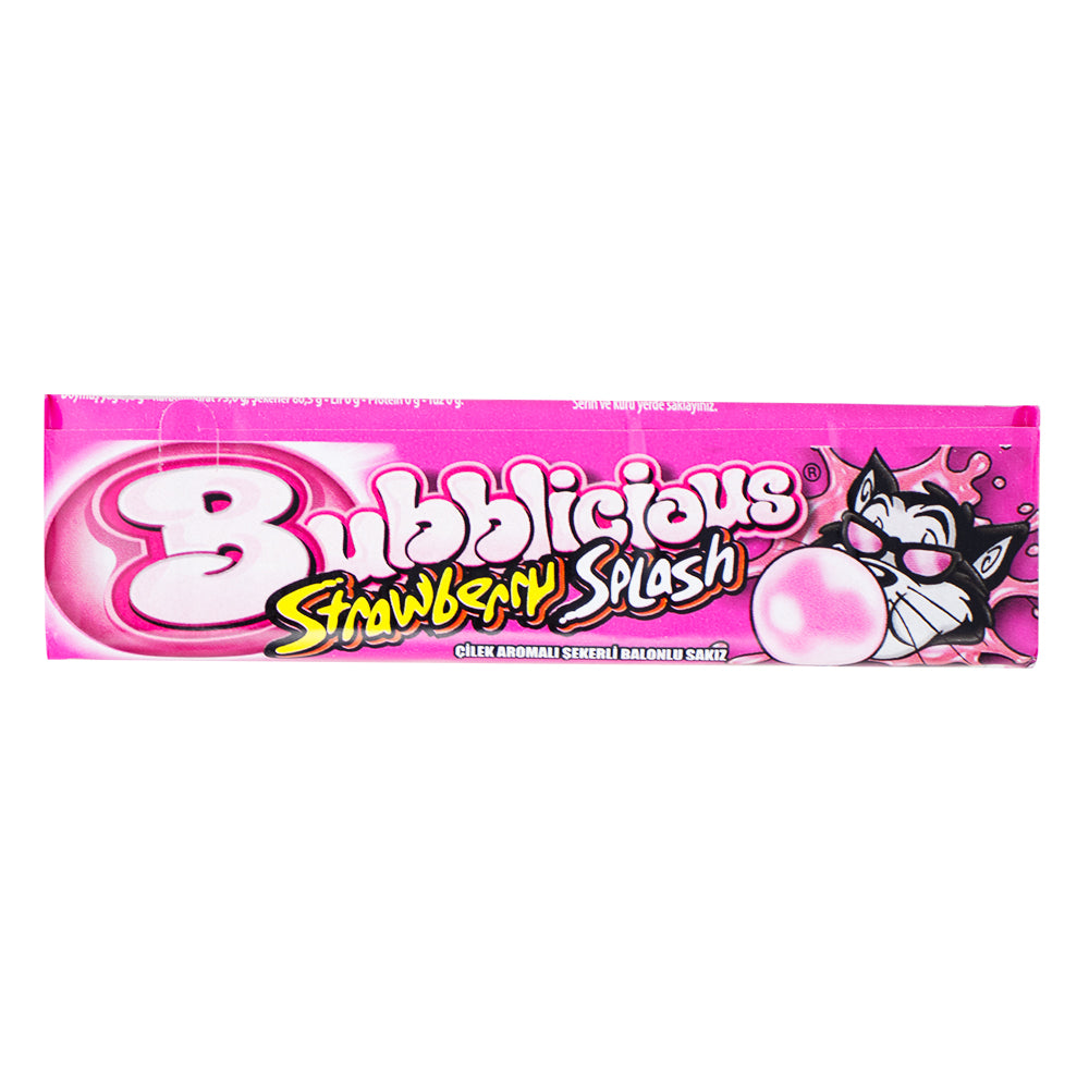 Bubblicious Gum Strawberry Splash | Candy Funhouse US
