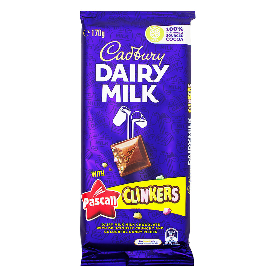 Cadbury Dairy Milk Clinkers (Aus) - 170g-Cadbury-Dairy Milk-Chocolate candy-Australian candy