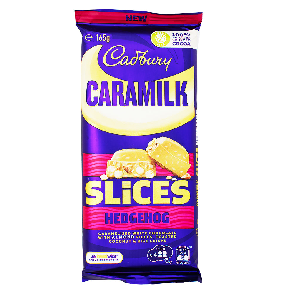 Cadbury Caramilk Slices Hedgehog (Aus) - 165g-Cadbury-Australian Candy-Cadbury Chocolate-White Chocolate