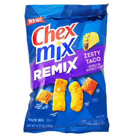 Chex Mix Remix Zesty Taco - 4.25oz-Chex Mix-taco chips-Spicy chips