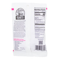 Claeys Raspberry Old Fashioned Hard Candies - 6 oz Nutrition Facts Ingredients