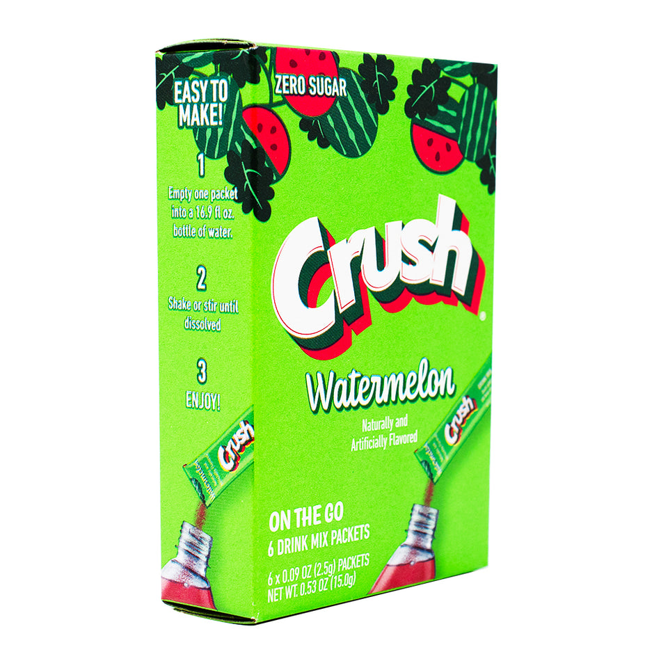 Singles to Go Crush Watermelon Drink Mix