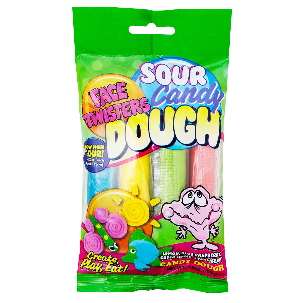 Face Twisters Sour Candy Dough - 3.5oz