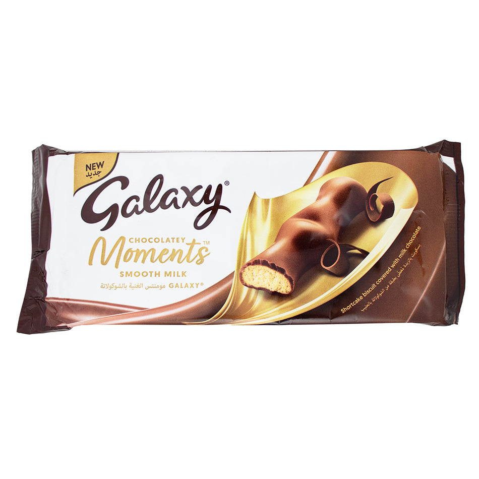 Galaxy Chocolatey Moments Smooth Milk - 110g-British chocolate-galaxy chocolate-Milk chocolate-Chocolate bar