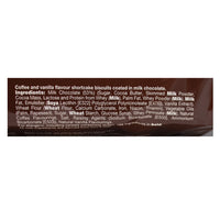 Galaxy Chocolatey Moments Vanilla Latte - 110g Nutrition Facts Ingredients-British chocolate-galaxy chocolate-Milk chocolate-Chocolate bar
