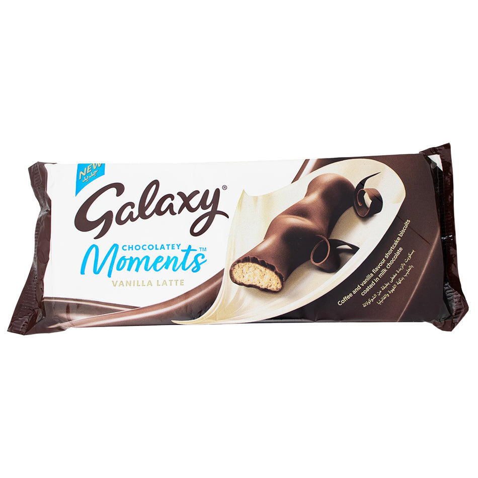 Galaxy Chocolatey Moments Vanilla Latte - 110g-British chocolate-galaxy chocolate-Milk chocolate-Chocolate bar