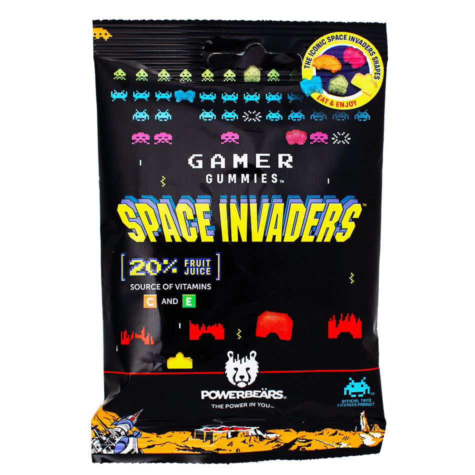 Gamer Gummies Space Invaders - 50g - Gummy Candy