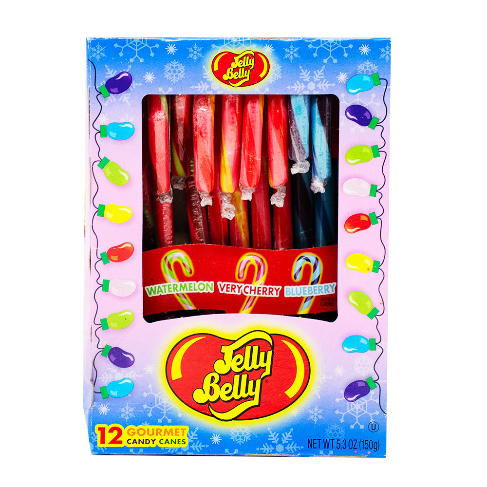 Jelly Belly Candy Canes 12 Pieces - 5.3oz