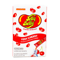 Singles to Go Jelly Belly Very Cherry-Jelly belly-Jelly beans -Cherry candy-Flavored water