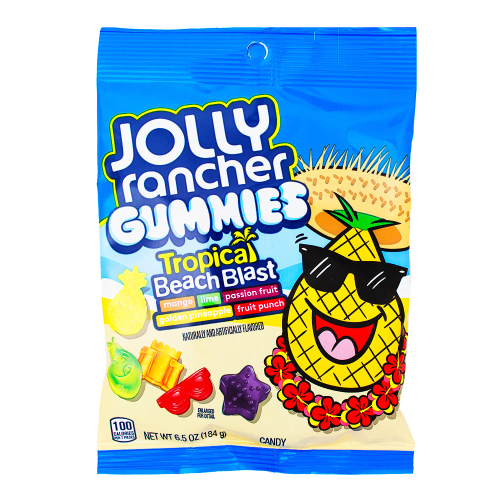 Jolly Rancher Gummies Tropical Beach Blast - 6.5oz