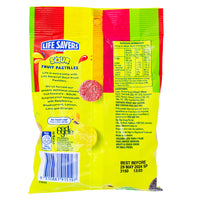 Lifesavers Sour Fruit Bastilles (Aus) - 170g Nutrition Facts Ingredients-Lifesavers-Australian Candy-Sour Candy-Fruit Candy 