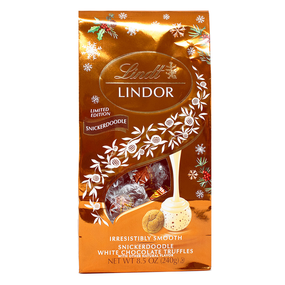 Lindor Snickerdoodle White Chocolate Truffles - 8.5oz