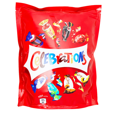 Mars Celebrations Mix Pouch - 370g - British Candy - Christmas Candy