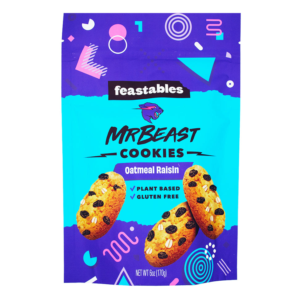 Mr Beast Oatmeal Raisin Cookies - Mr Beast Cookies