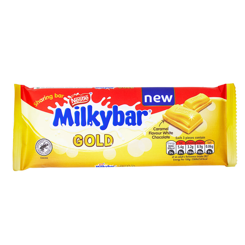 Milkybar Gold Block - 85g - British Candy
