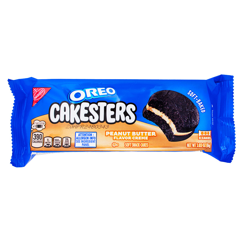 Oreo Cakesters Peanut Butter Creme - 3.03oz-Oreo Cakesters-peanut butter oreos