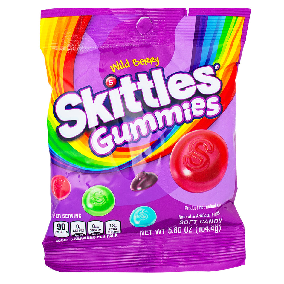 Skittles Gummies Wild Berry - 5.8oz