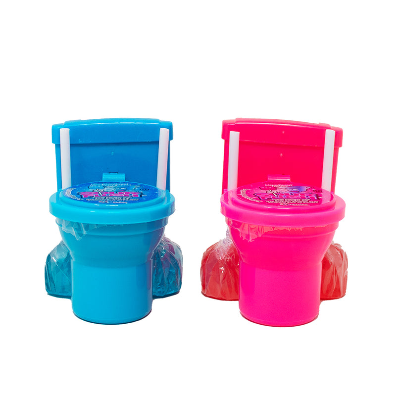 Sour Flush Candy Plunger with Sour Powder Dip-Blue raspberry-Sour candy-Gag gifts
