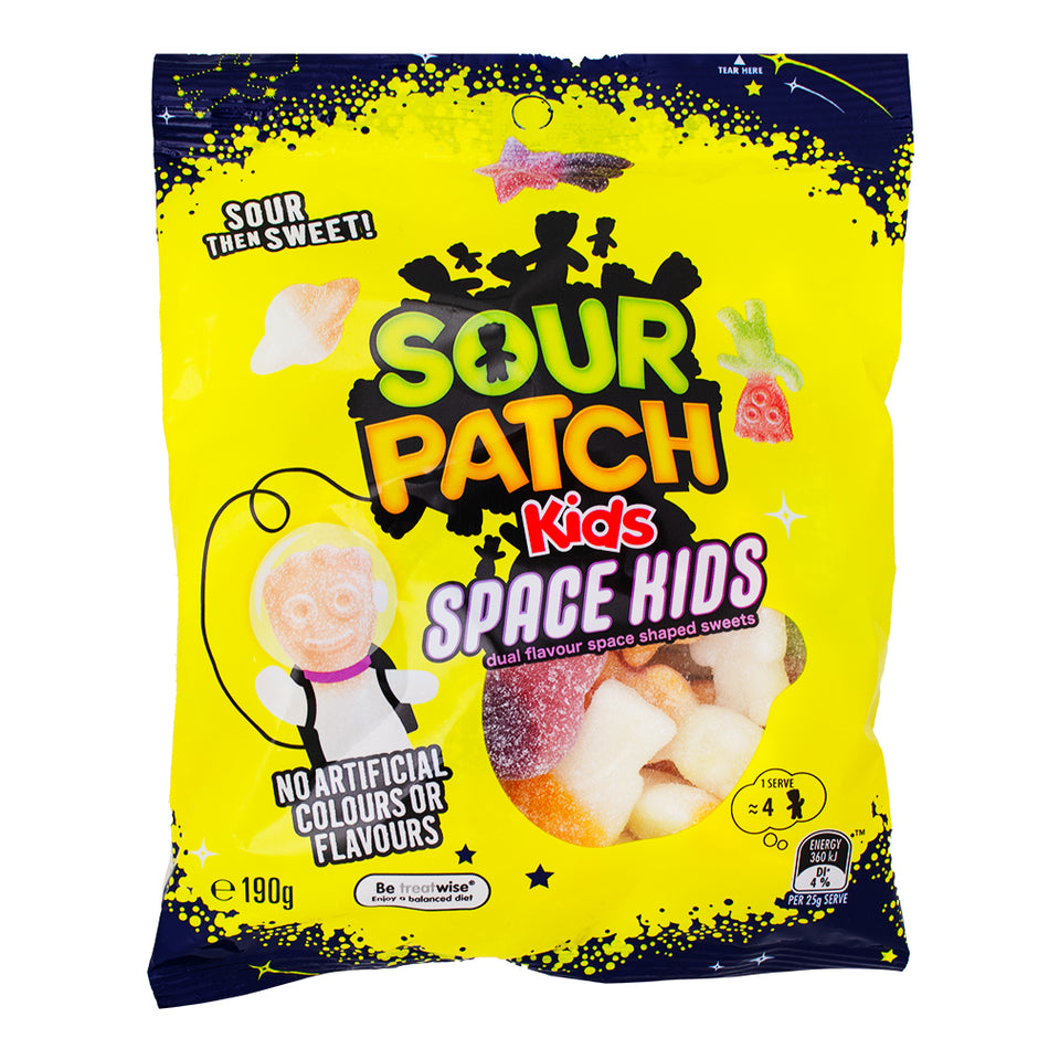 Sour Patch Kids Space (Aus) - 190g-Sour Candy-Sour Patch Kids-Australian Candy