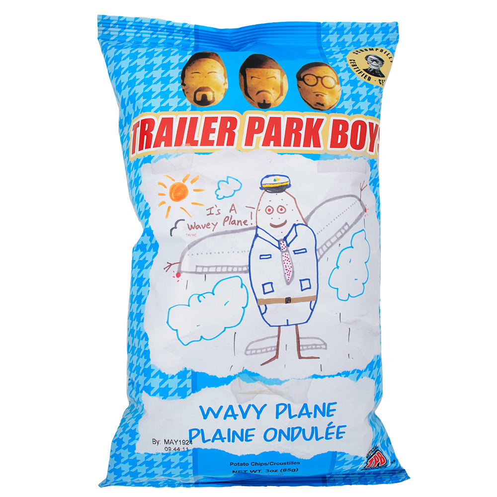 Trailer Park Boys Wavy Plane - 3.5oz-Bag Of Chips-Canadian Food-Wavy chips