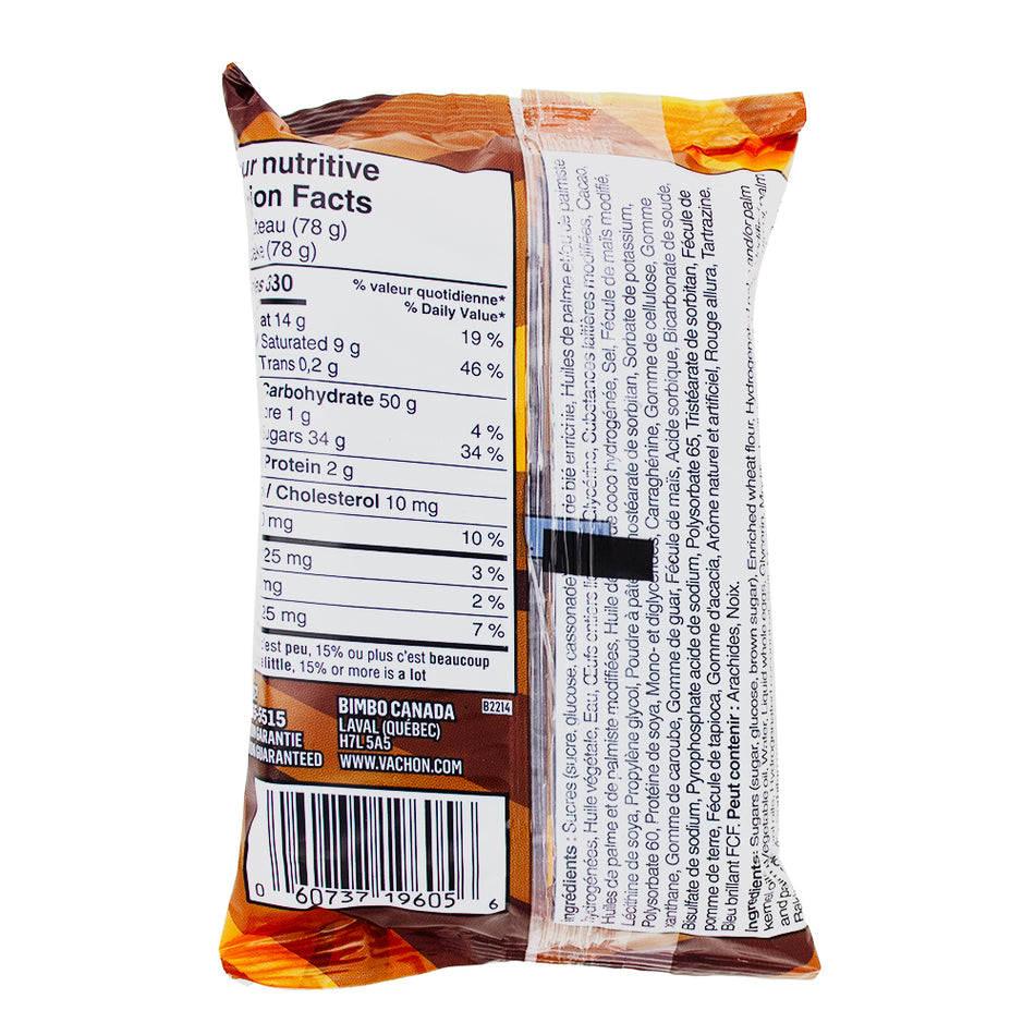 Ah Louis Super Sandwich - 78g Nutrition Facts Ingredients