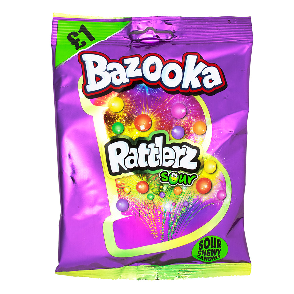 Bazooka Rattlerz Sours (UK) - 100g