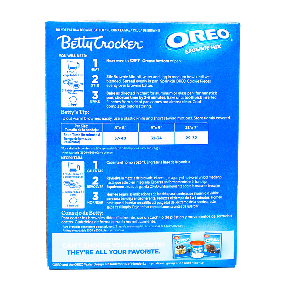 Betty Crocker Oreo Brownie Mix - 13.6 oz