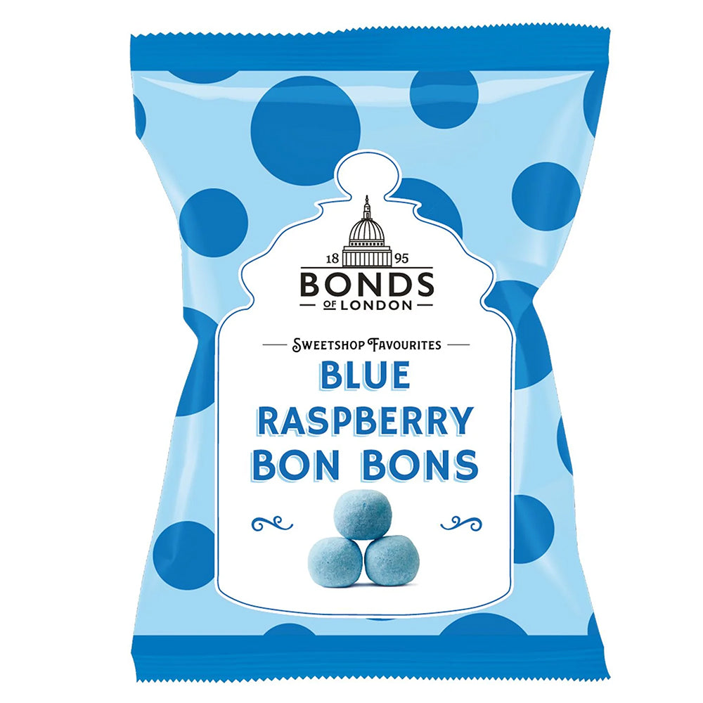 Bonds Blue Raspberry Bon Bons (UK) - 130g - British Candy