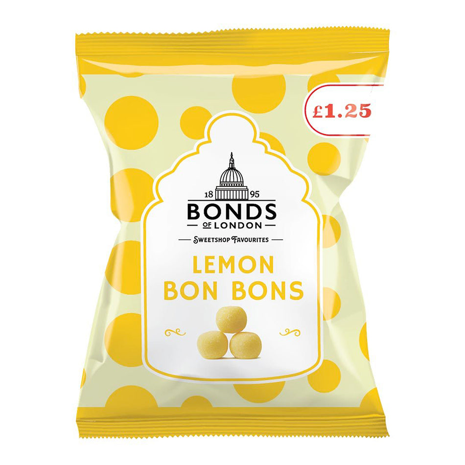 Bonds Lemon Bon Bons (UK) - 130g - British Candy