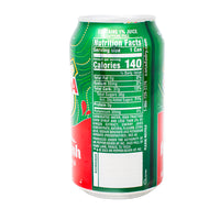Canada Dry Fruit Splash Cherry Ginger Ale Soda - 355mL  Nutrition Facts Ingredients