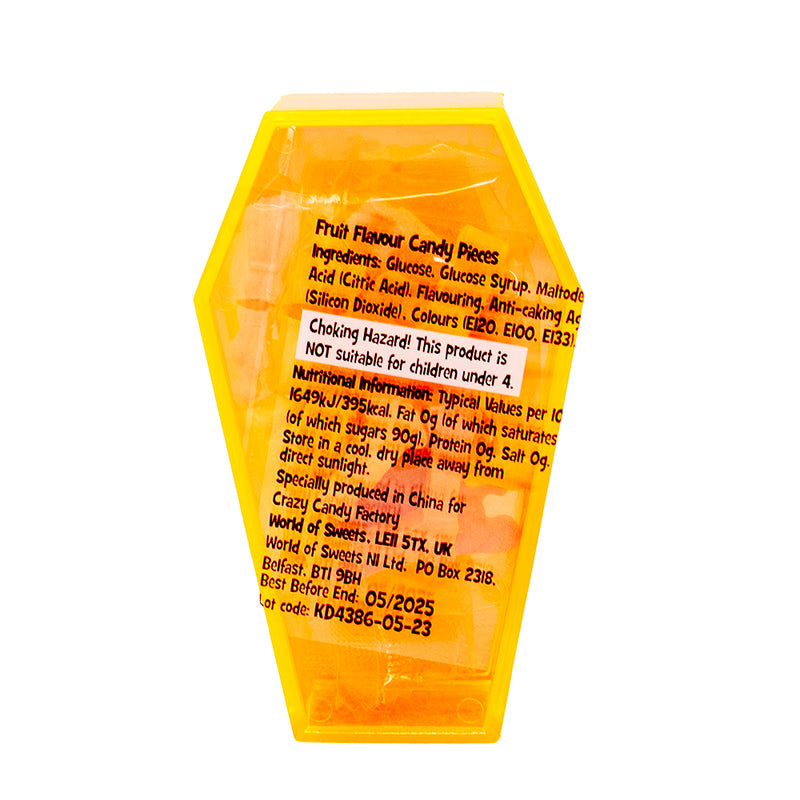 Crazy Candy Factory Bone Breaker Candy (UK) ingredients nutrition facts