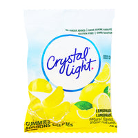 Crystal Light - Lemonade Sugar Free Gummies 76g - Sugar Free Candy - Gummy Candy