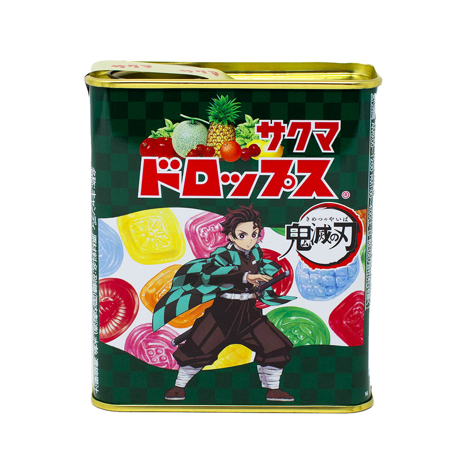 Demon Slayer Candy Drops Tin (Japan) - 118g - Japanese candy