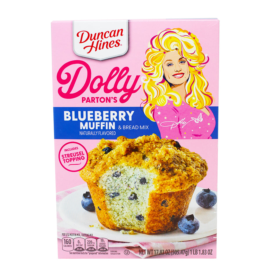 Dolly Parton Blueberry Muffin Mix - 17.83oz