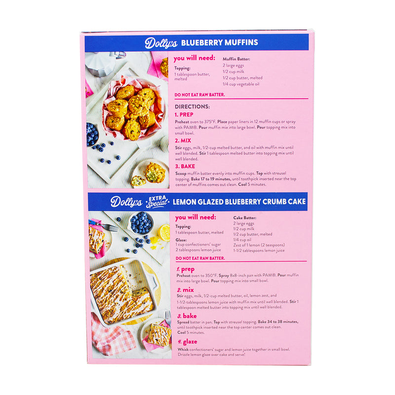 Dolly Parton's Blueberry Muffin & Bread Mix - 17.83oz