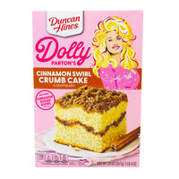 Dolly Parton's Cinnamon Swirl Crumb Cake & Muffin Mix - 20oz
