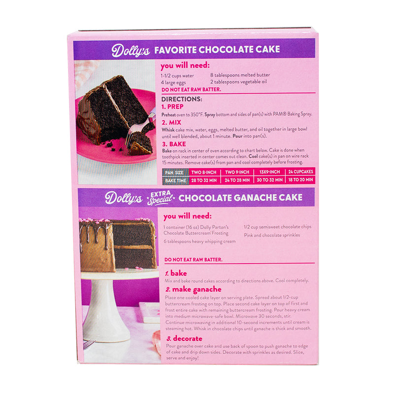Dolly Parton's Favorite Chocolate Cake Mix!
