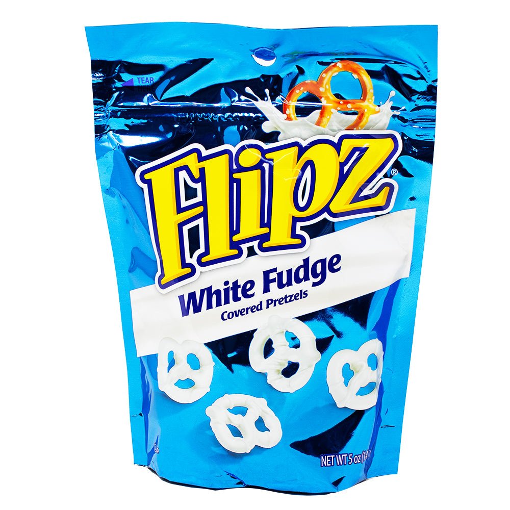 Flipz White Fudge Pretzel - 5oz