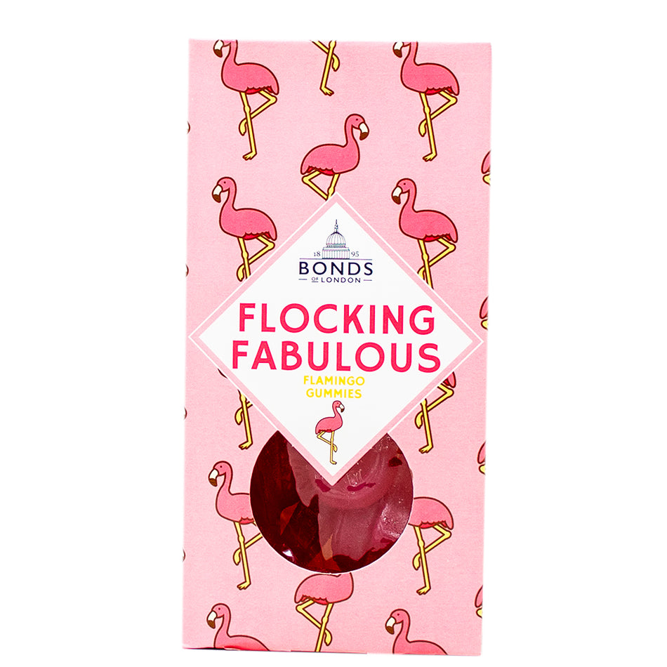 Bonds Flocking Fabulous Flamingo Gummies (UK) - 140g - Gummy Candy
