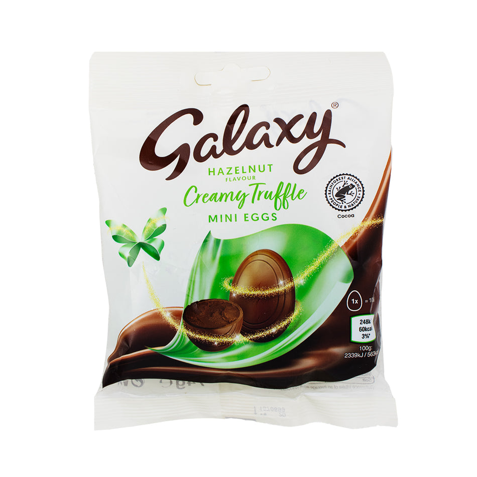 Galaxy Creamy Truffle Hazelnut Mini Eggs (UK) - 74g - Mini eggs from Galaxy Chocolate!