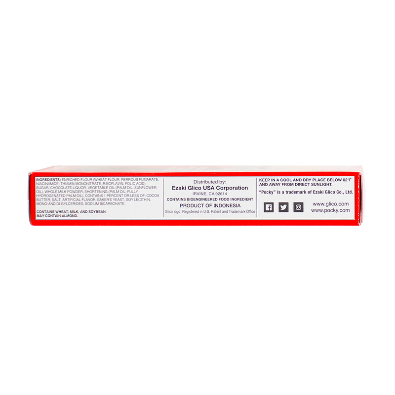 Pocky Chocolate Coated Biscuit Sticks - 1.41oz  Nutrition Facts Ingredients