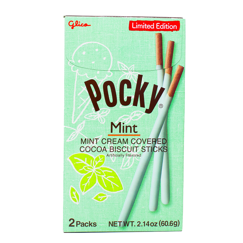 Pocky - Mint Biscuit Sticks - 2.14oz