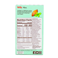 Pocky - Mint Biscuit Sticks - 2.14oz Nutrition Facts Ingredients