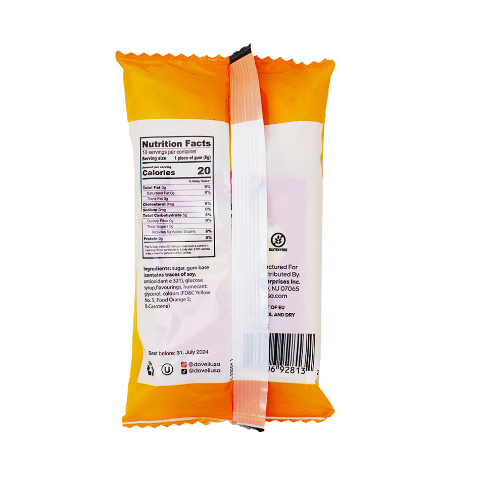 Thats Sweet Gum Fries - 2.1oz Nutrition Facts Ingredients