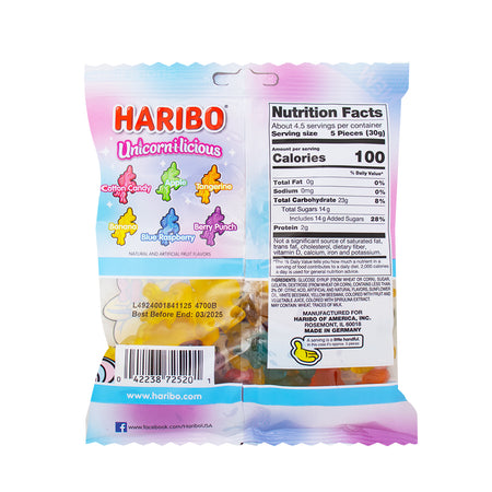 Haribo Unicorn-I-Licious Gummy Candy | Candy Funhouse – Candy Funhouse US